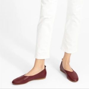Everlane Day Glove Burgundy Plum size 7